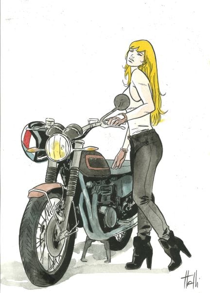 STASSI, nacido en 1978. 
Julie Wood.
Ilustración: 
