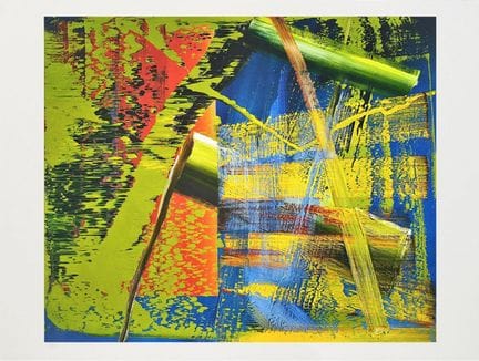格哈德·里希特（德累斯顿，1932年）。

《抽象画，作品563-1》，1984–2024年。 

