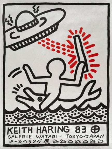 KEITH HARING (Reading, Pennsylvanie, 1958 – New Yo