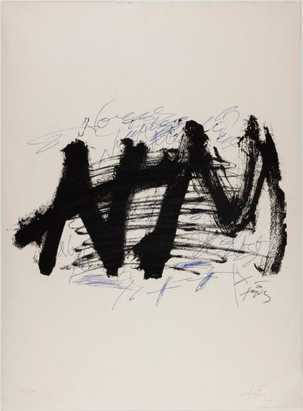 ANTONI TÀPIES (Barcelone, 1923–2012).

Sans titre 