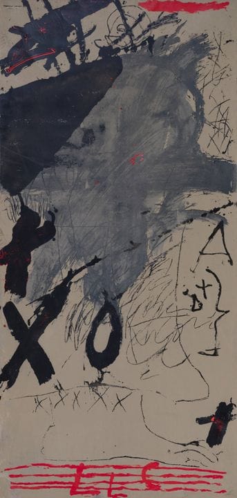 ANTONI TÀPIES (Barcellona, 1923–2012).

"Als mestr