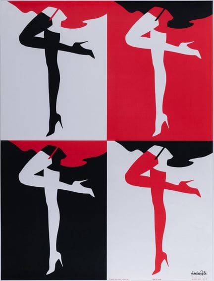 阿姆莱托·达拉·科斯塔（米兰，1929–2024）。

《色彩测试》。

丝网印刷。

由达拉·科斯