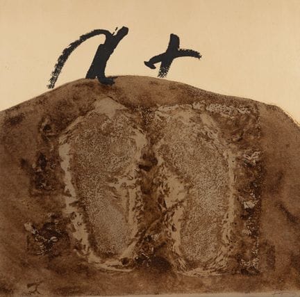 ANTONI TÀPIES (Barcellona, 1923–2012).

“Paisatge”
