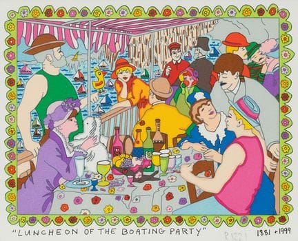 JAMES RIZZI (New York, 1950-2011).

« Lunch on the