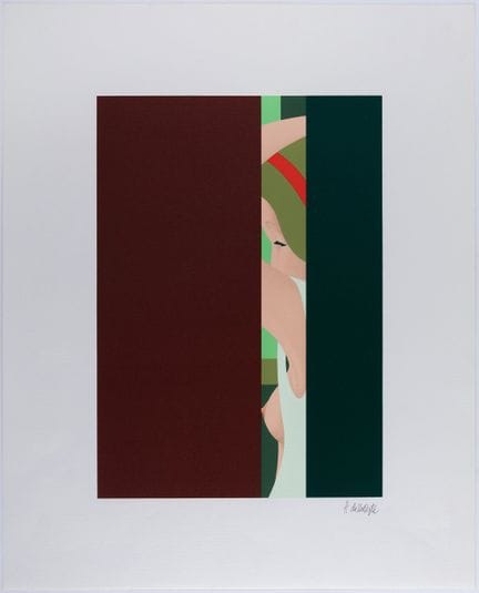 阿姆莱托·达拉·科斯塔（米兰，1929–2024）。

《清晨》

丝网印刷作品。

由达拉·科斯塔