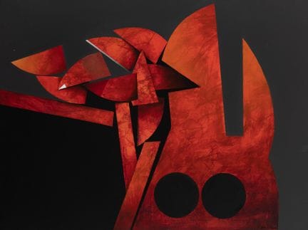 JAVIER LOREN (Saragozza, 1951).

“Ikebana, n. 100”