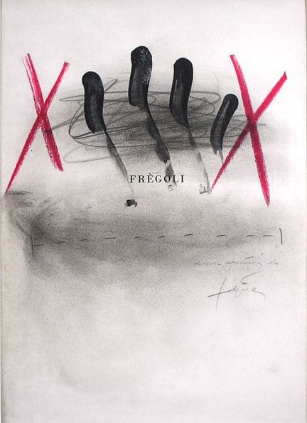 ANTONI TÀPIES PUIG (Barcellona, 1923–2012). 

“Frè