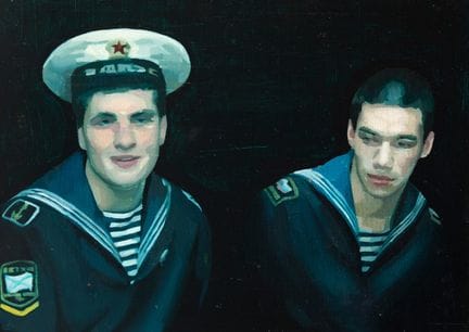 JUAN TESSI (Perù, 1972).

“Due marinai”, 2002. 

O