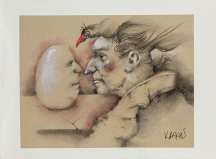 VICENTE ARNÁS LOZANO (Madrid, 1949).

“Dialogo”, 2