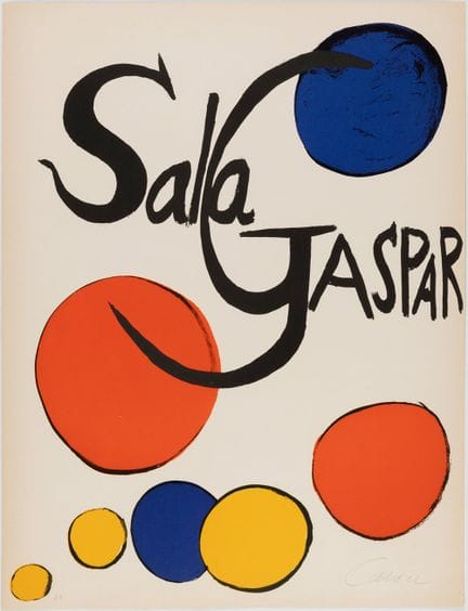 ALEXANDER CALDER (Lawnton, Pennsylvanie, 1898 – Ne