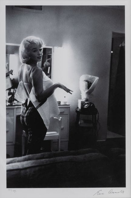 EVE ARNOLD (USA, 1912-2012).

"Prepararsi (Marilyn