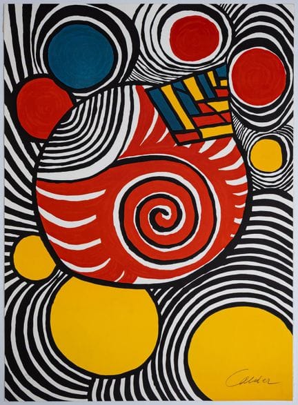 ALEXANDER CALDER (Stati Uniti, 1898–1976).

“Der c
