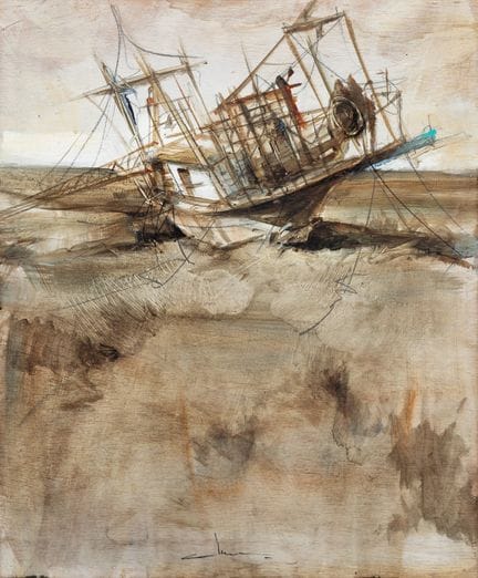 ABRAHAM PINTO (Sevilla, 1976).

«Marea baja».

Óle