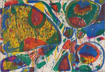 SAM FRANCIS (San Mateo, California, 1923 – Santa M