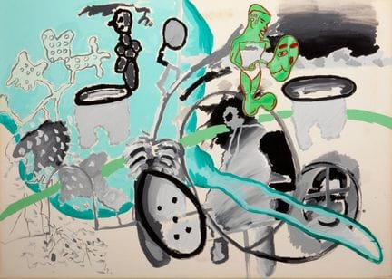 LUIS GORDILLO (Siviglia, 1934).

“Composizione”, 1