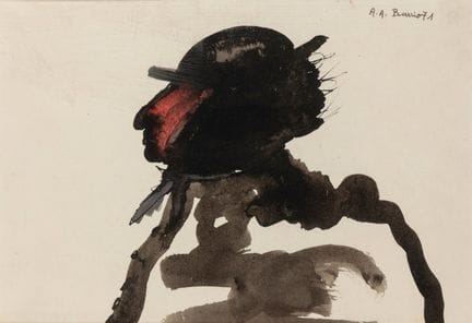 “阿图尔·巴里奥”，阿图尔·阿利皮奥·巴里奥·德·索萨·洛佩斯（葡萄牙，1945年）。

《无题》，