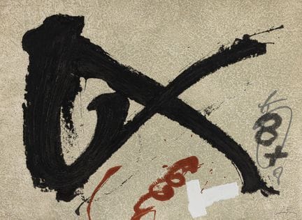 ANTONI TÀPIES (Barcellona, 1923–2012).

“Variació 