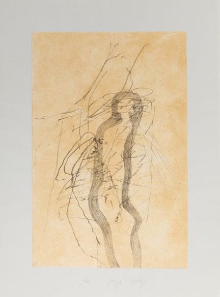 JOSEPH BEUYS (Allemagne, 1921 - 1986).

"L'éclair 