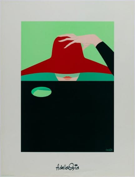 阿姆莱托·达拉·科斯塔（米兰，1929–2024）。

《大帽子》（Capello grande），