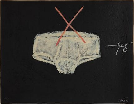 ANTONI TÀPIES (Barcellona, 1923–2012).

“Roba inte