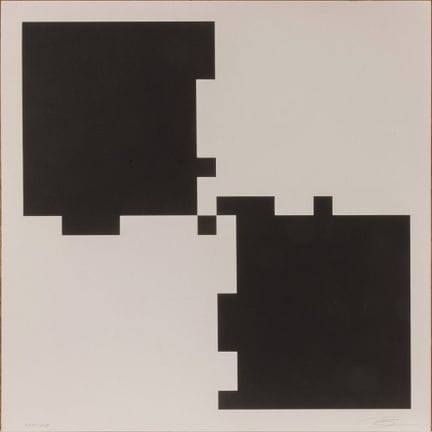 RICHARD PAUL LOHSE (Zurich, 1902-1988).

"Vier Rhy