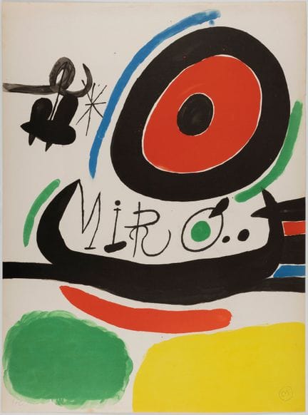 JOAN MIRÓ I FERRÀ (Barcelone, 1893 – Palma de Majo