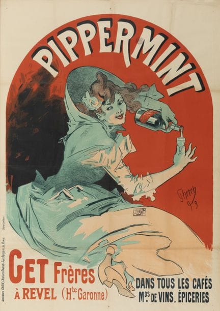 JULES CHÉRET (Paris, 1836 - 1932).

"Pippermint", 