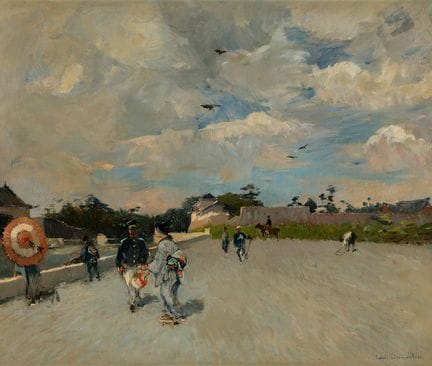 LOUIS - JULES DUMOULIN (France, 1860–1924).

“Busy