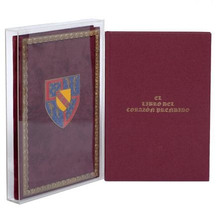 Facsímil de El libro del corazón prendido, 2007.

