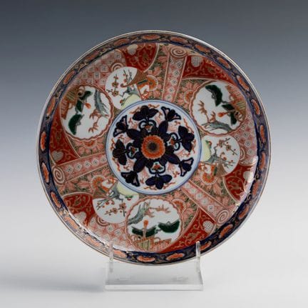Dish; Japan, Meiji period, c. 1900.

Hand-painted 
