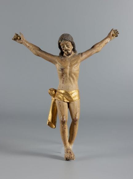 19th-century Spanish school.

"Christ on the Cross