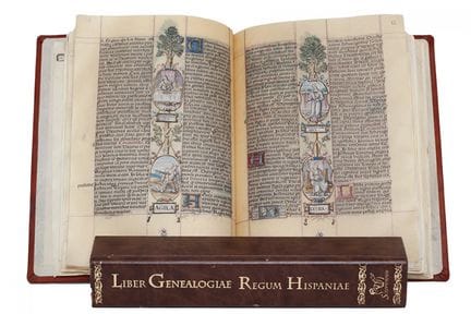 Liber Genealogie Regum Hispaniae: Genealogía de lo