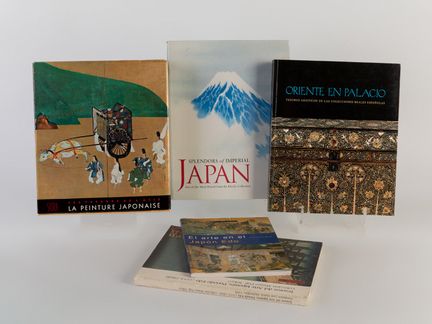 Colección de 5 libros sobre artes tradicionales ja
