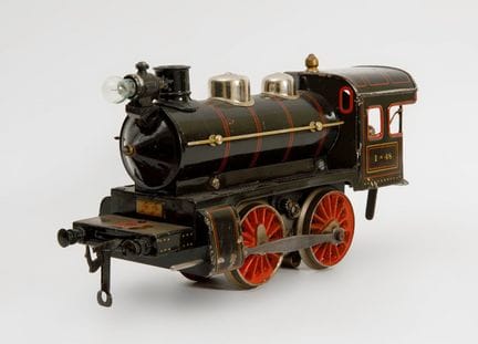 Electric locomotive: GEBRÜDER BING, Germany, 1950s