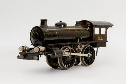 Electric locomotive: GEBRÜDER BING, Germany, 1940s
