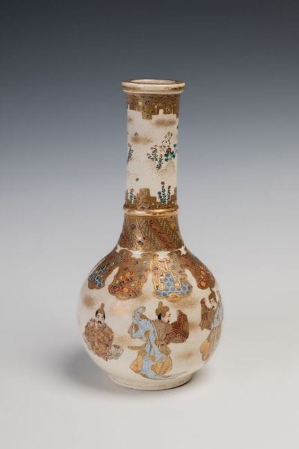 Satsuma vase. Japan, Meiji Era, ca.1900.

Hand-dec