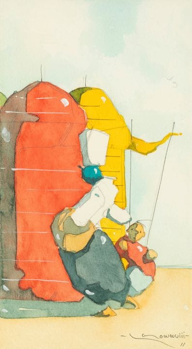 "YAYO"; LUIS ELADIO DÍAZ (Gijón, present).

"On th