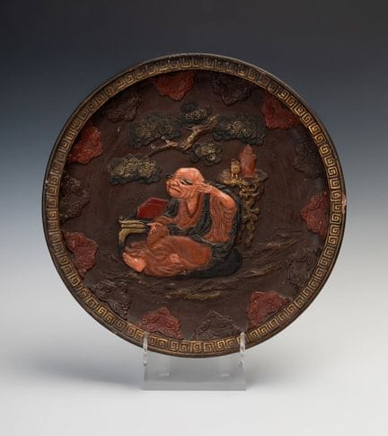Japanese dish. Meiji era, ca.1900

Hand painted te