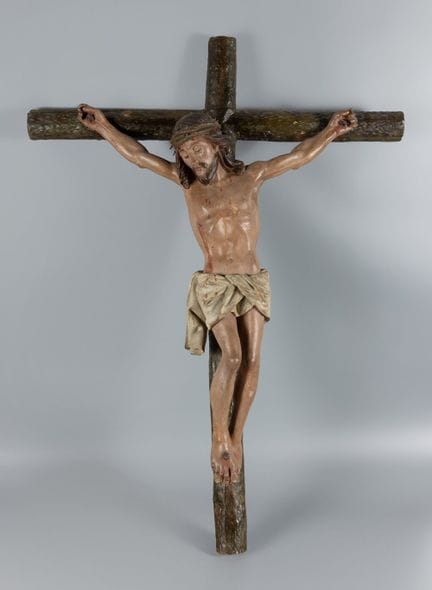 19th-century Spanish school.

“Christ on the Cross