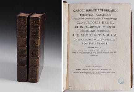 CARLO SEBASTIANO BERARDI (Italia, 1719- 1768). "

