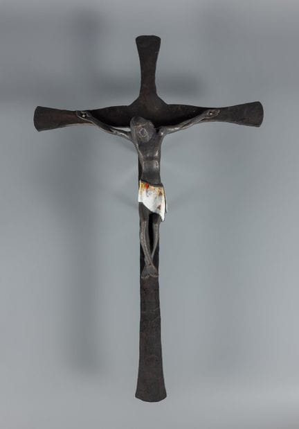 Spanish School, mid-20th century.

Crucified Chris