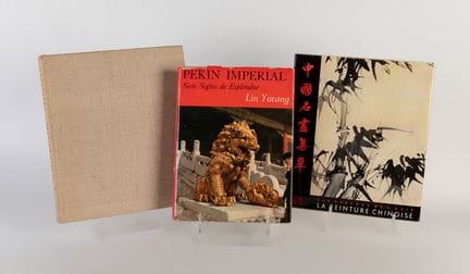 Colección de 3 libros sobre arte y cultura chinos: