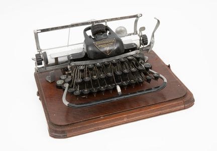 Blickensderfer typewriter. USA, ca. 1900.

On wood