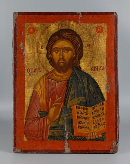 Byzantine icon. 18th–19th centuries.

“Pantocrator
