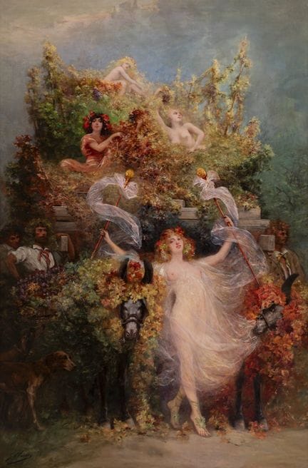 GEORGES JULES VICTOR CLAIRIN (París, 1843–Belle-Îl