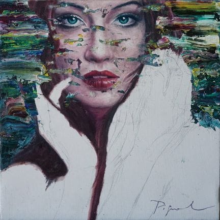 CHRISTIAN PIGNOL (Madrid, 1970).

„Urma“.

Öl auf 