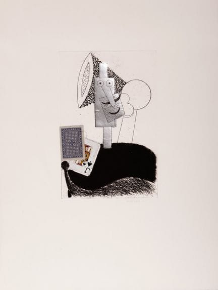 MANOLO VALDÉS BLASCO, (Valencia, 1942).

"Spieler"