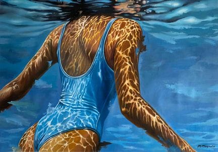 MARTIN MUGNOLO (Argentinien, 1973).

„Light Blue U
