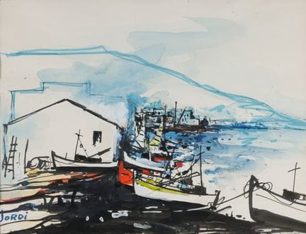 JORDI MERCADÉ FARRÉS (Barcelona, 1923–2005).

“Sea