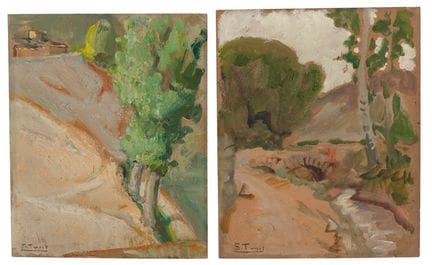 SALVADOR TUSET TUSET (Valence, 1883–1951).

Paire 